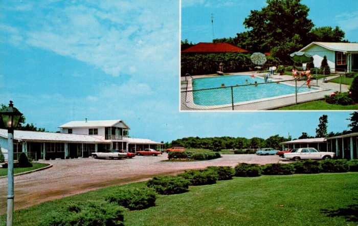 Pinecrest Motel (Americas Best Value Inn) - Old Postcard